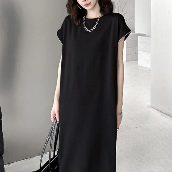 Robe droite large Noir / Taille unique