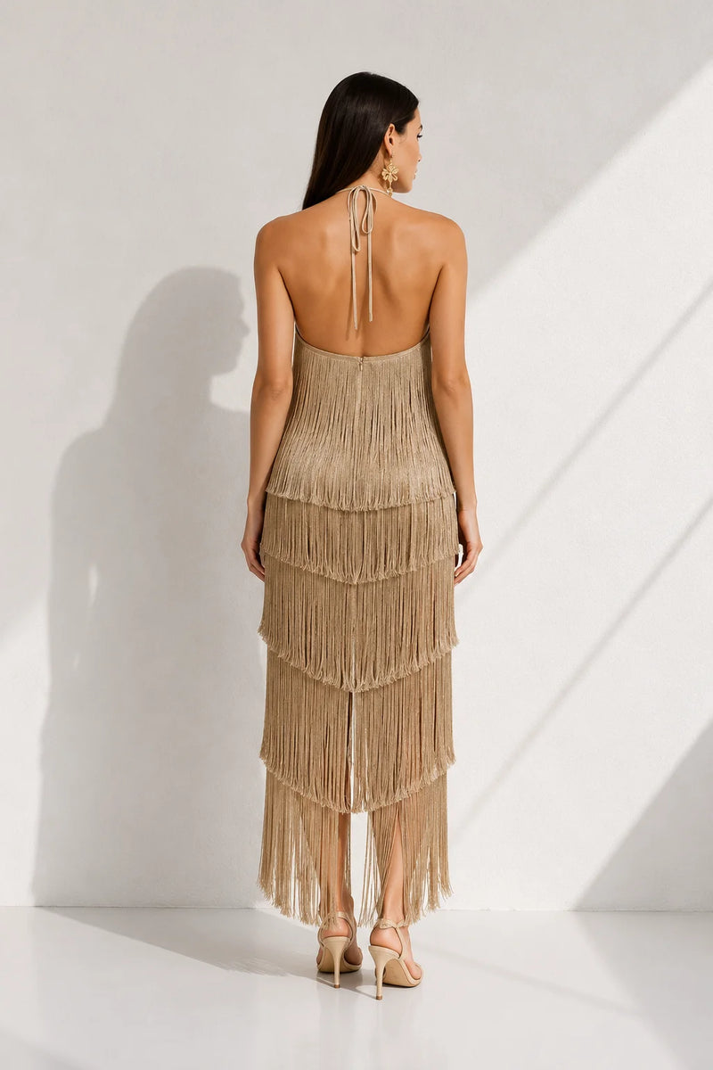 Robe de soirée droite