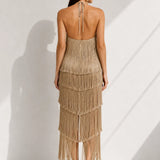 Robe de soirée droite