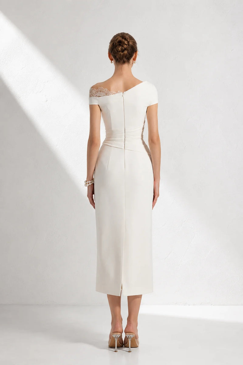 Robe droite cérémonie