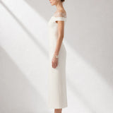 Robe droite cérémonie