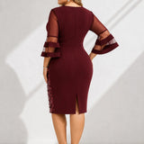 Robe Droite Grande Taille