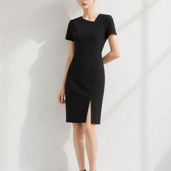 Robe Droite Noire Chic Noir / XS