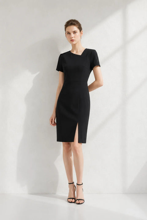 Robe Droite Noire Chic Noir / XS