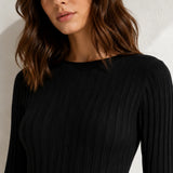 Robe pull droite femme