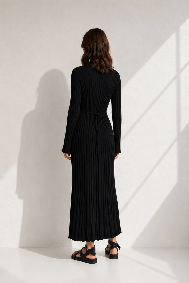 Robe pull droite femme