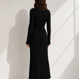 Robe pull droite femme