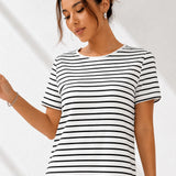 Robe Tee Shirt Droite