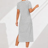 Robe Tee Shirt Droite