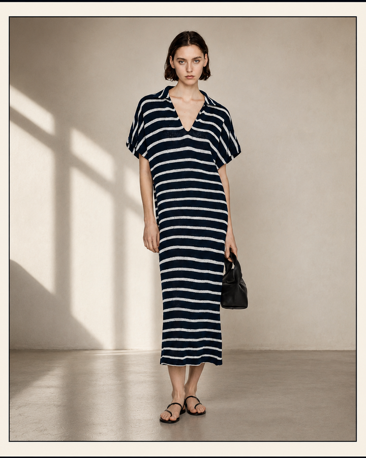 robe droite longue